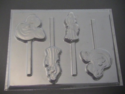 481sp Magical Hair Princess II Chocolate Candy Lollipop Mold